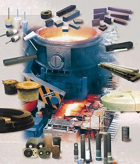　　　　耐火物は1,500度もの高温に耐える事ができる強い製品です。