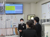 営業所見学の様子