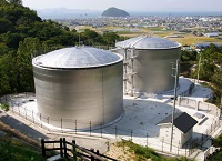 ステンレス製配水池