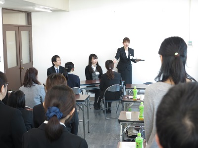 「ビジネスマナー講座」開催