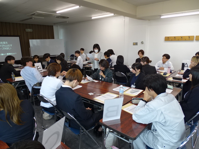 新入社員フォローアップ研修（６ヵ月後）を開催